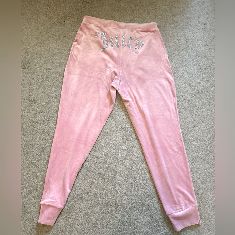 Juicy Couture Velour jogger pants